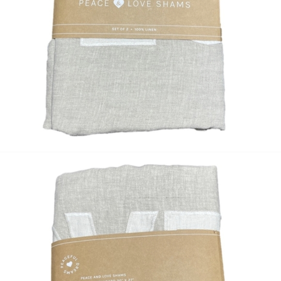 NWT Jilly Box Items: Fall and Spring Pillow Shams - Picture 5 of 8